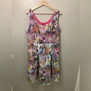 New York & company colorful‎ dress